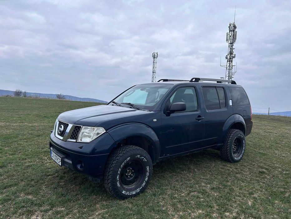 Nissan Pathfinder R51 Overland 4x4, Lift +5 cm – schimb cu XJ/WJ/Patrol