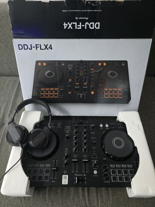 Consla dj flx4 +casti pioner dj