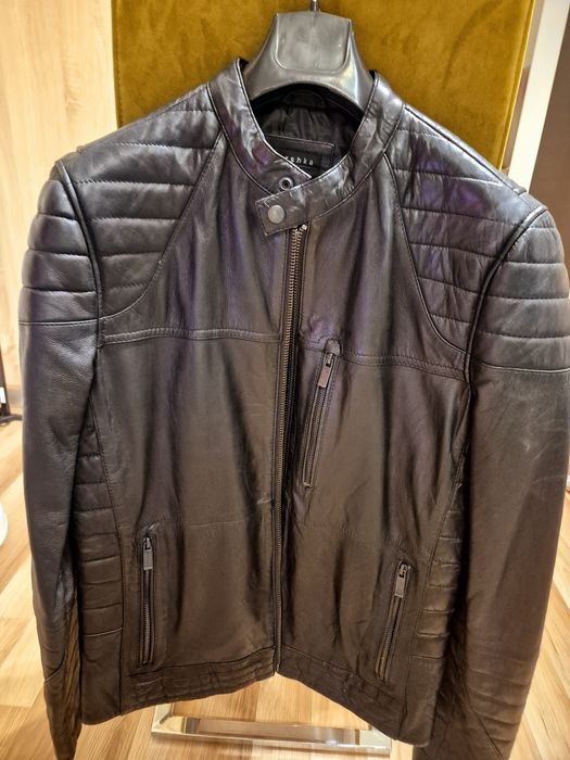 Geaca din piele naturala