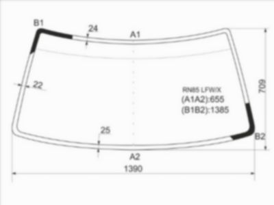 Стекло лобовое  Great wall Safe