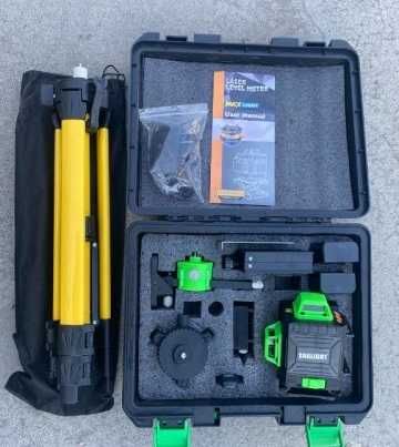 4D ЛАЗЕРЕН НИВЕЛИР с 16 линии (четири точков) самонивилиращ се - зелен