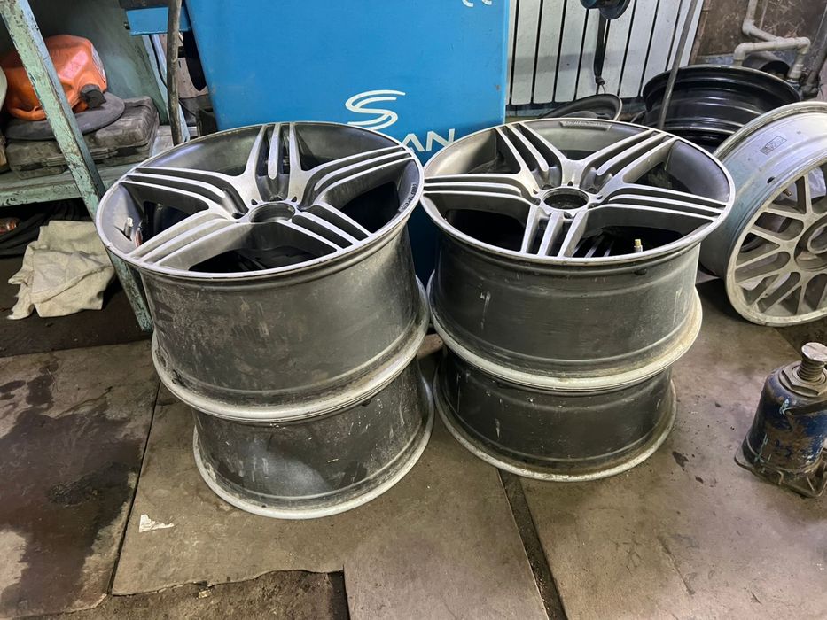 Диски разноширокие на Мерседес