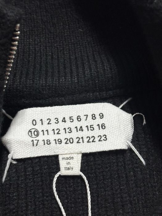 Bluza maison margiela quarter zip