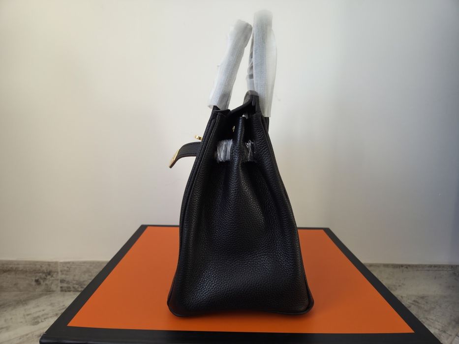 Hermes Birkin 30 Black Gold Hardware