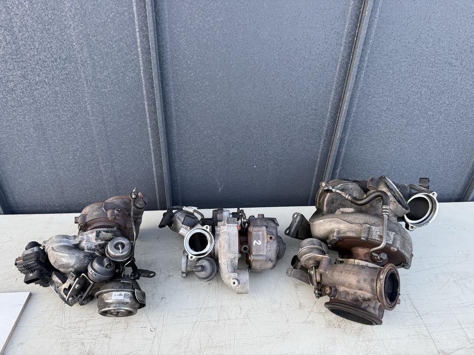 Set /Kit trei turbine turbo 381cp Bmw  F01 750d x6 x5 m50d  f10 550d o