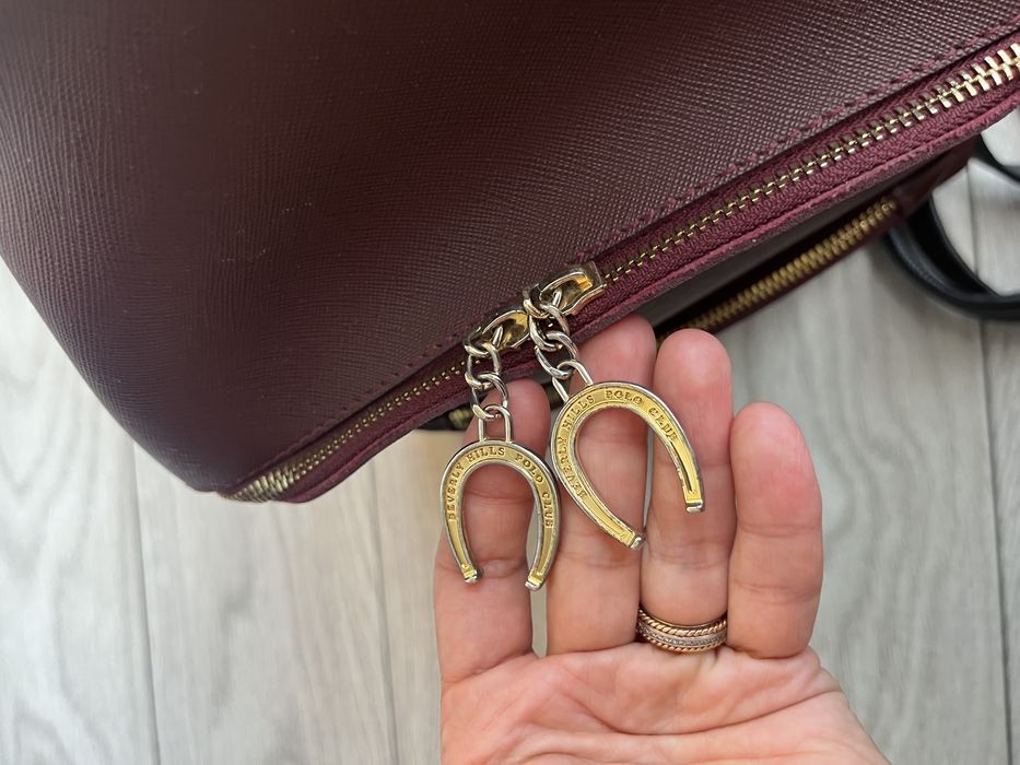Rucsac Beverly Hills de piele nou.