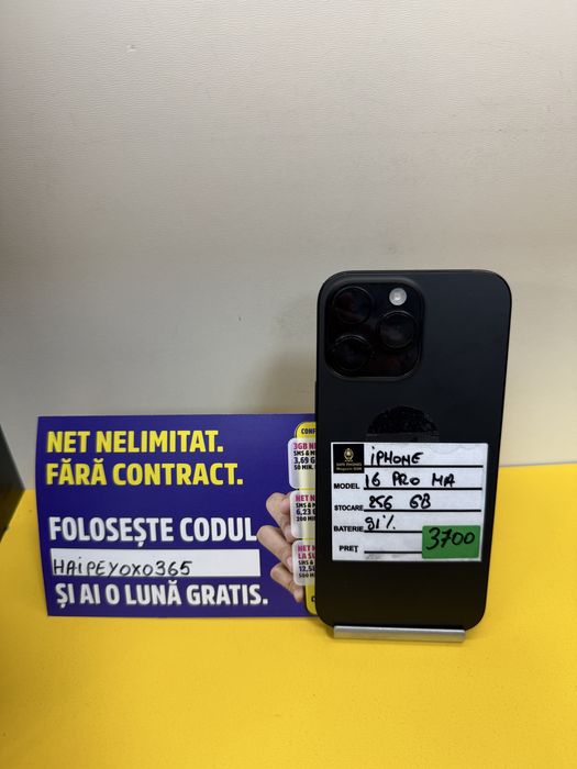 Iphone 16 pro max 256 gb 91% bateria