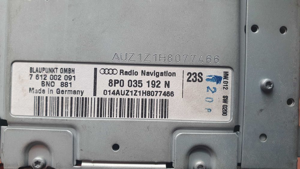 Audi Navigation -MMI2 BASIC
