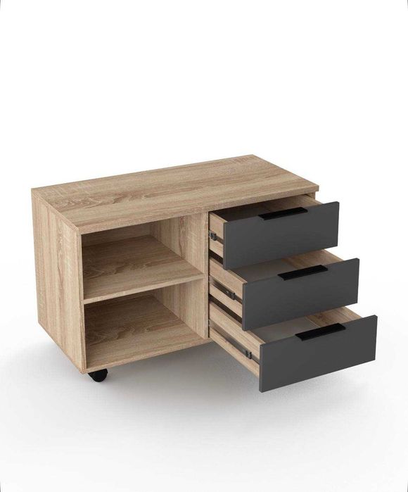 Офисная мебель Оксфорд Комплект стол и тумбы Мебель для офиса и дома