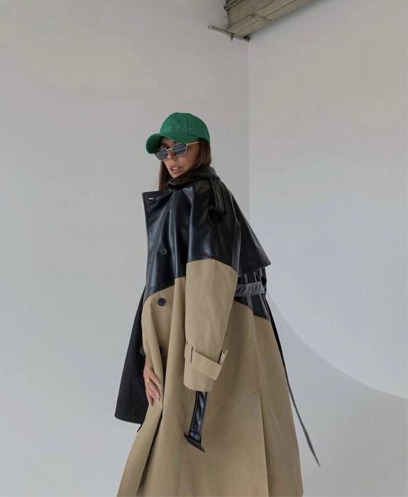 Дамски дълъг шлифер