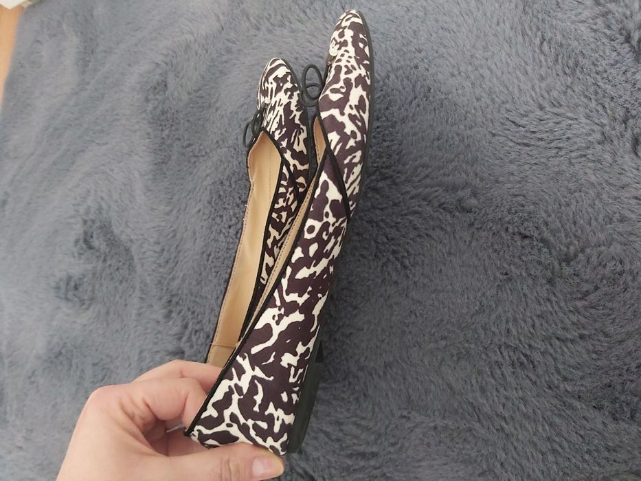 Balerini animal print, Zara ,mărimea: 37