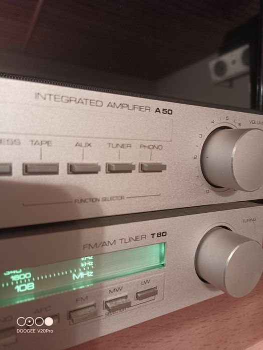 Telefunken Amplificator A50 și tuner T80
