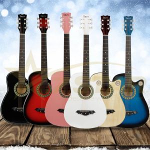 Chitara clasica pentru incepatori amatori sau copii cadou husa livrare