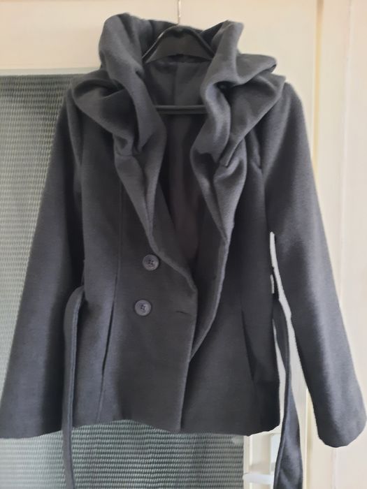 Палто графитено размер М