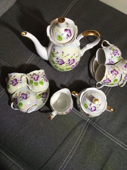 Чайный Сервиз белый