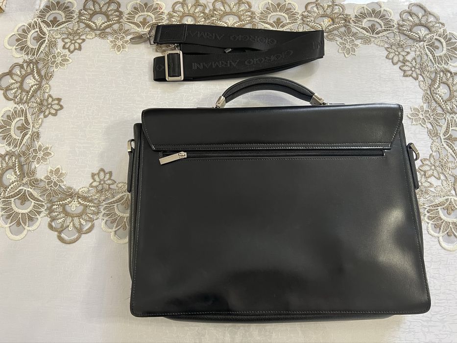 Портфель Giorgio Armani с кодовым замком