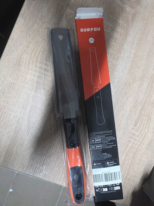 Fierăstrău japonez de tâmplar, mic, fin, cu muchie dublă