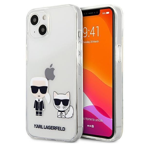 Karl lagerfeld hardcase transparent karl & choupette - лицензиран кейс