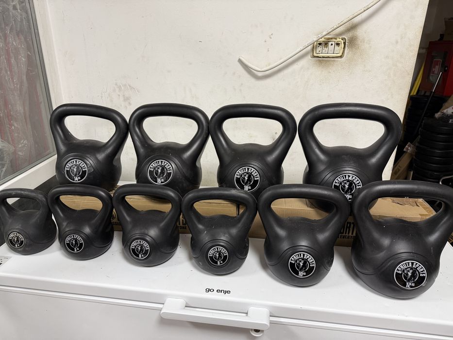 Set Kettlebell 4 kg.5 kg.6 kg.8 kg.10 kg.12 kg.14 kg.16 kg.18 kg.20 kg