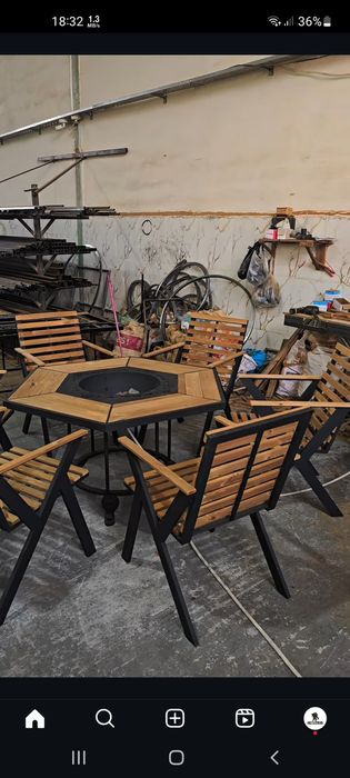 Mangal, Kacheli, Stol stul