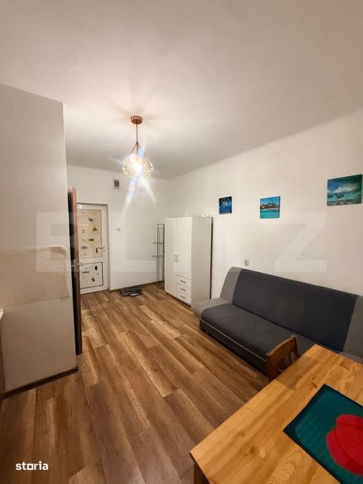 Garsoniera de inchiriat, 20 mp, zona 7 Noiembrie