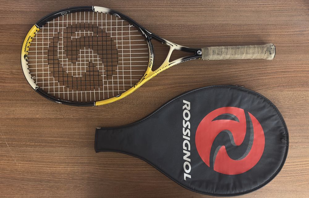 Ракети за тенис Dunlop Vibe Graphite Composite и Rossignol