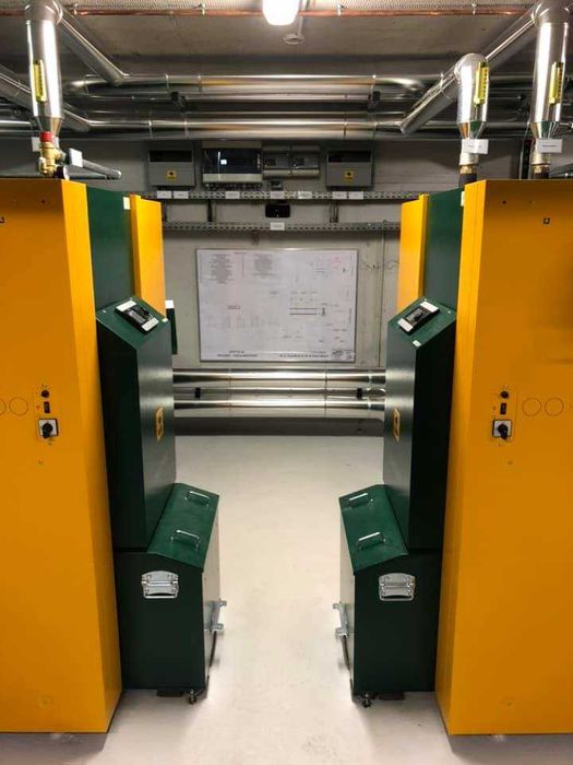 Centrale termice pe tocatura de lemn, peleti, rumegus, biomasa KWB