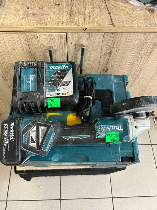 Акумулаторен ъглошлайф Makita