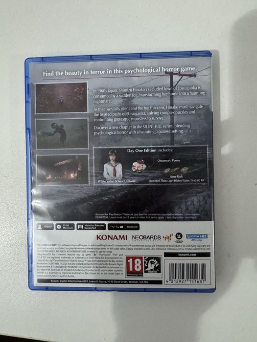 Joc PS5 Silent Hill F-Day One Edition