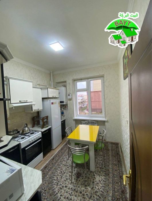 Новостройка 2 комнатная 2 этаж Сергели 6а,Евро Ремонт,Продается х