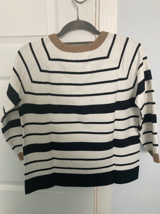 Дамски памучен пуловер Massimo Dutti