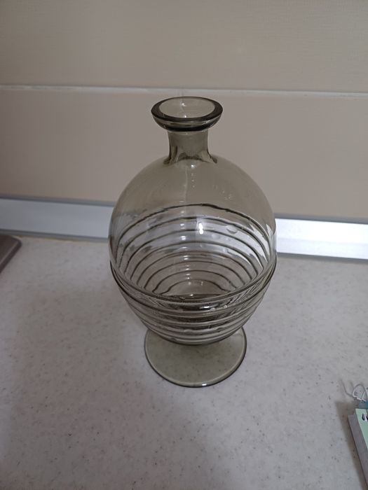 Accesoriu decorațiune înfrumusețare sticla hand made Franța  1970