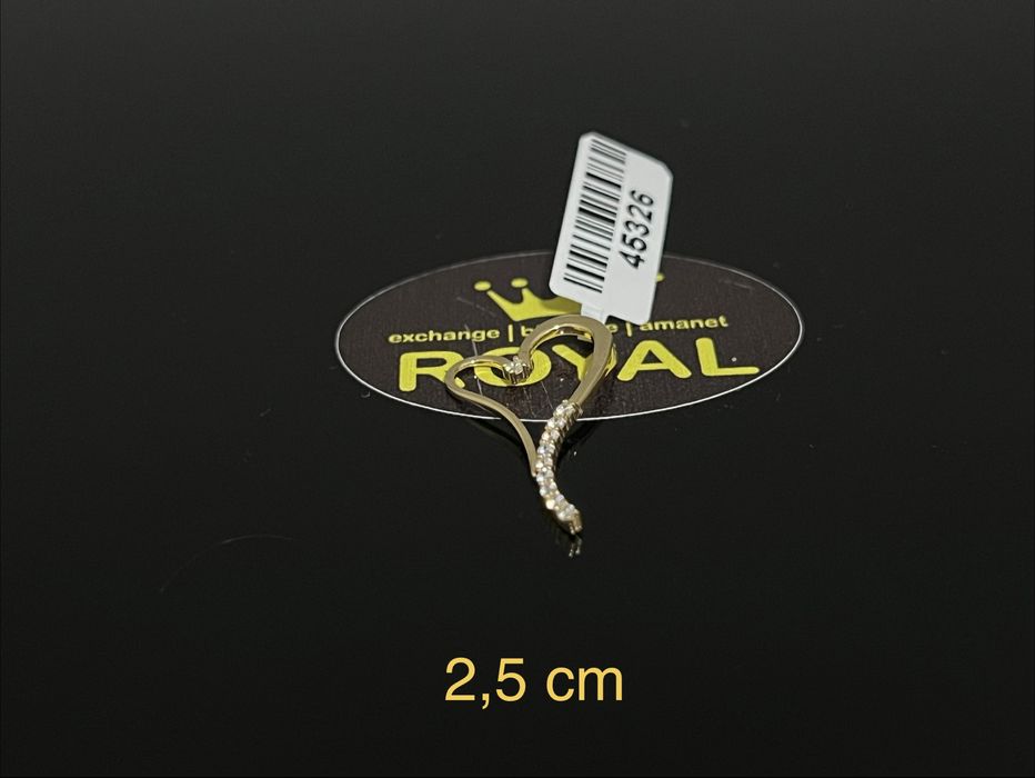Bijuteria Royal CB : Pandant aur nou 14k 1,12gr
