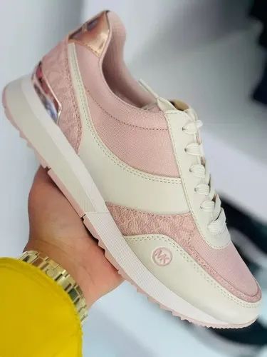 Michael Kors дамски сникърси обувки пудра 37.39