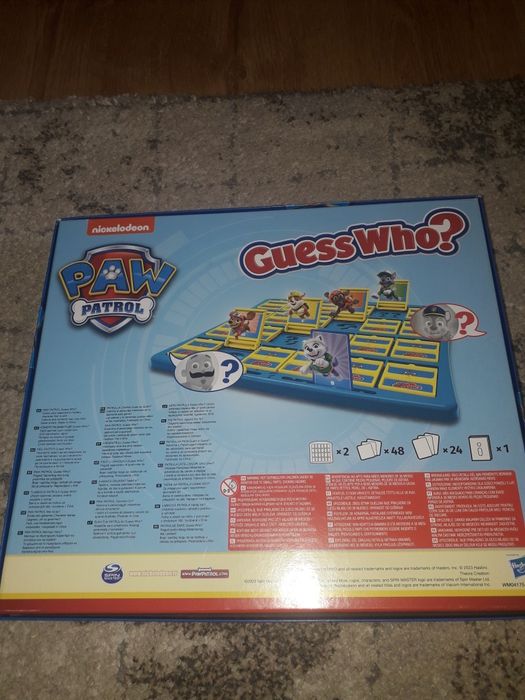 Игра Пес патрул, познай кой е( guess who?)