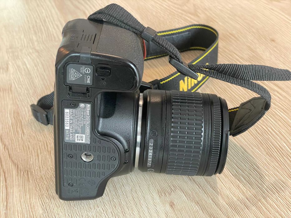 Aparat foto DSLR Nikon D3500, 24.2MP, Negru + Obiectiv AF-P 18-55mm VR, 12184 cadre