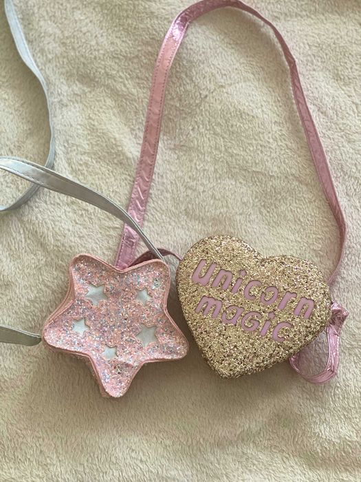 Чантички miia Брокатени чантички и прозрачни ранички