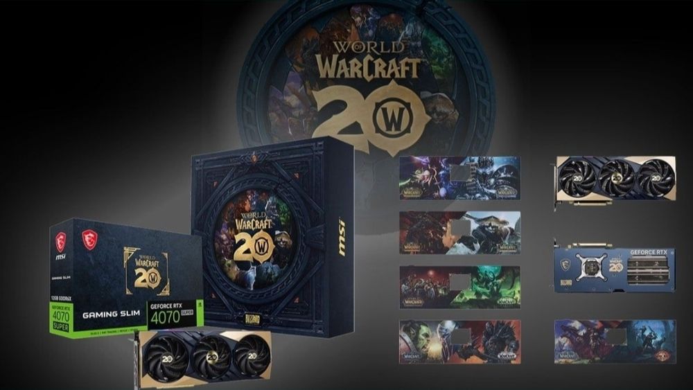 MSI 4070 super warcraft