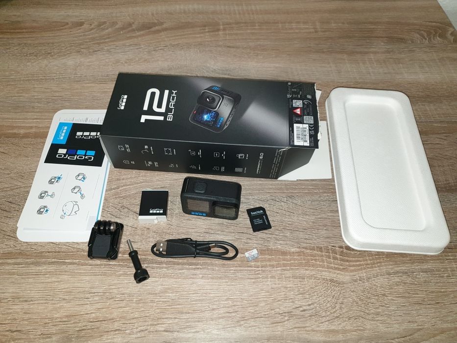 Camera video action Go Pro Hero 12 ca nou in garantie