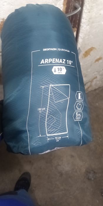 Echipament camping,  saltele, șezlonguri, sac de dormit, dus solar