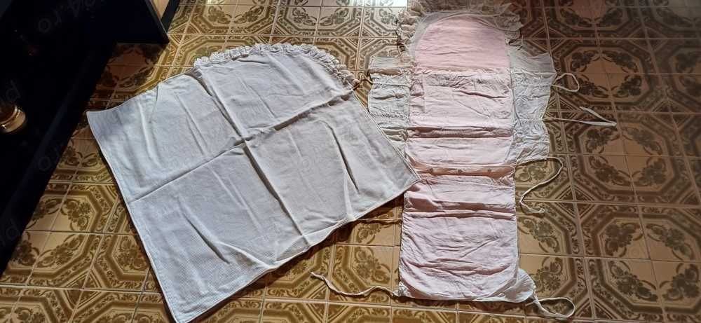 Port-bebe lucrat manual, vintage.