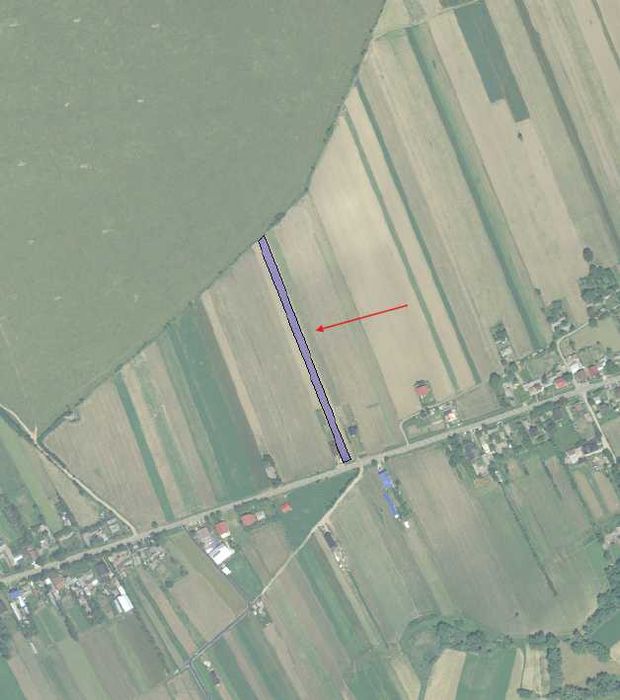 Teren 3.600 mp Ingărești cu acces la drum judetean - 5 €/mp