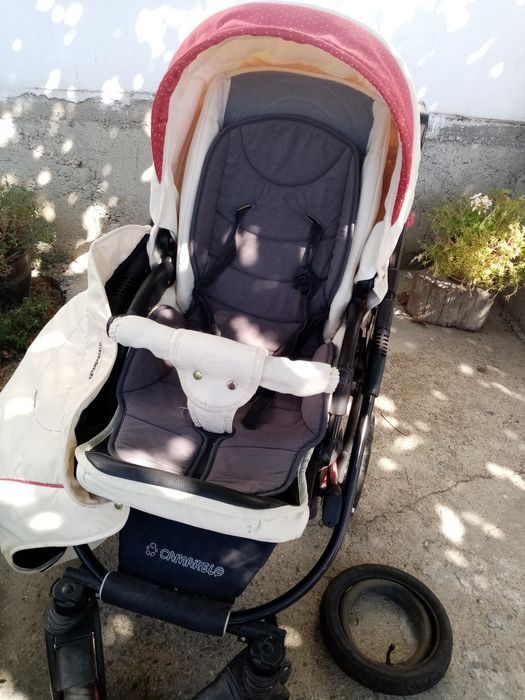 Количка с лятен. И зимен кош. Зимния  почти нов. С  едно  резервно  ко