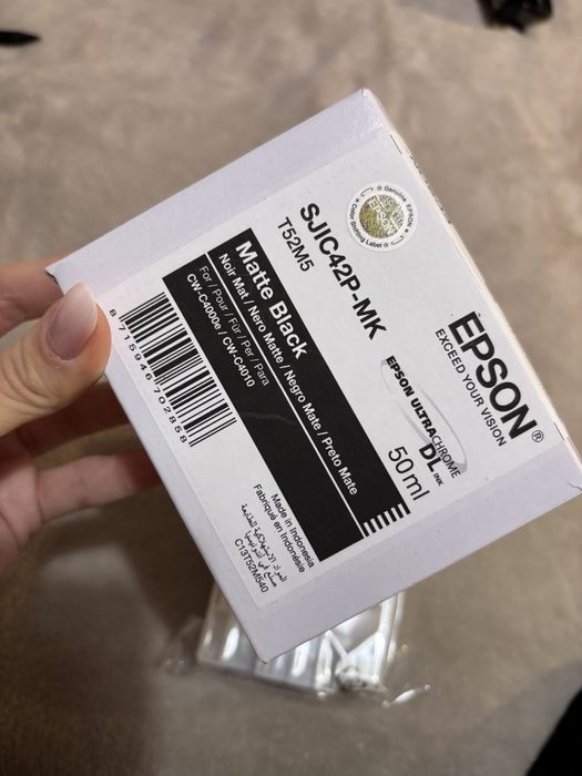 cartus epson negru mat