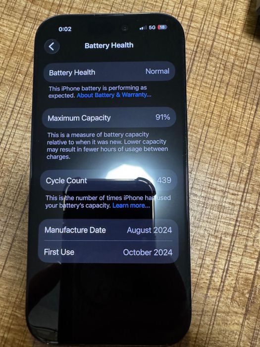 Iphone 16 pro 128 Gb