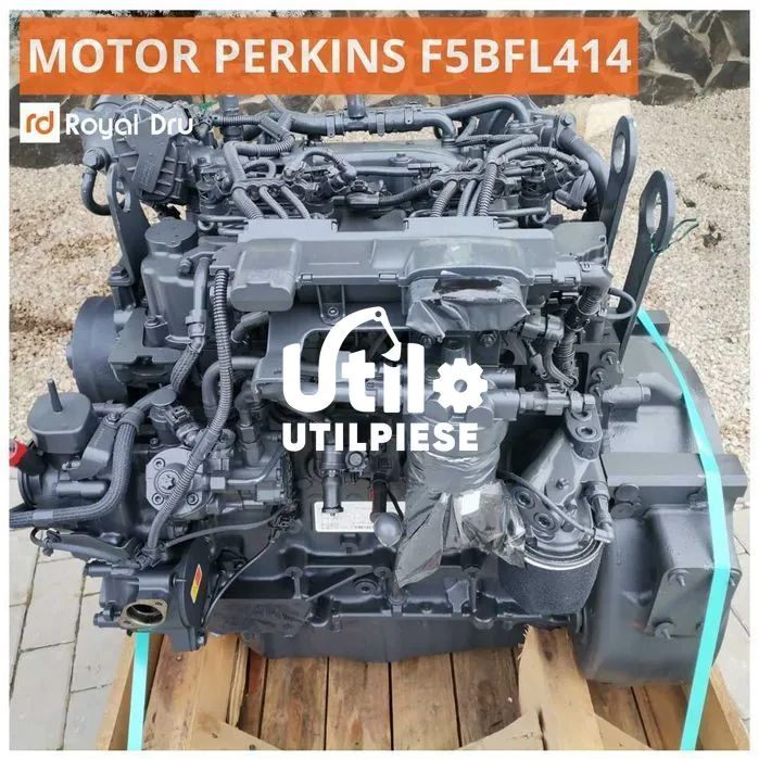 Motor Perkins F5BFL414 nou 1004-4 1004-40 1004-42 + piese Perkins