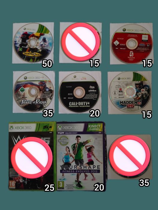 Joc Xbox 360, preț în poze