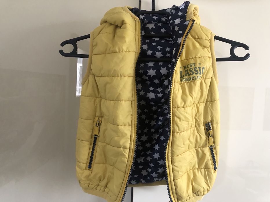 Детски двулицев елек.