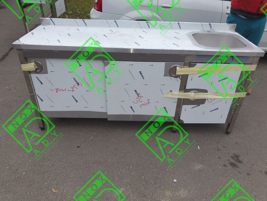 Mese / masa inox spalatoare inox hote inox profesionale
