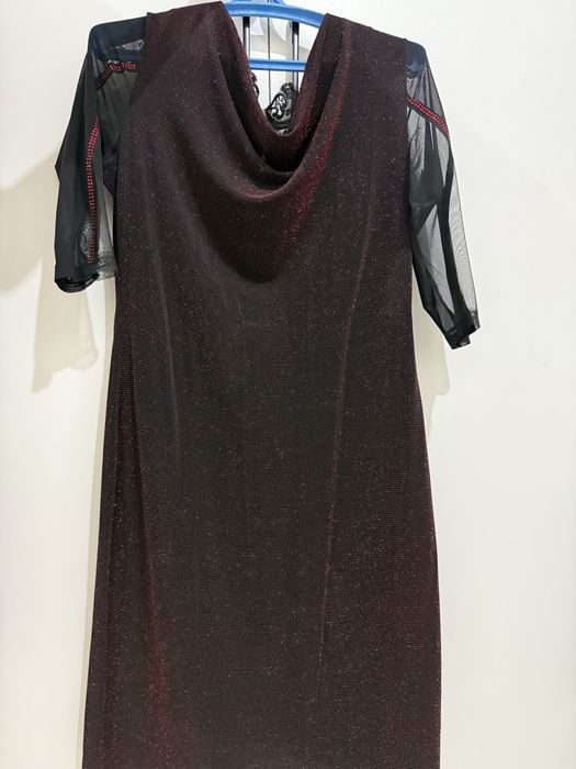 Турецкое вечернее платье с накидкой